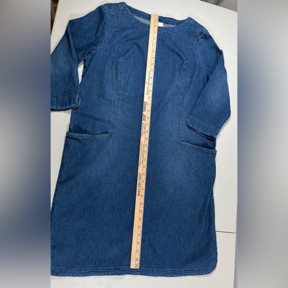 J. Jill Blue Denim Dress - Picture 9 of 16